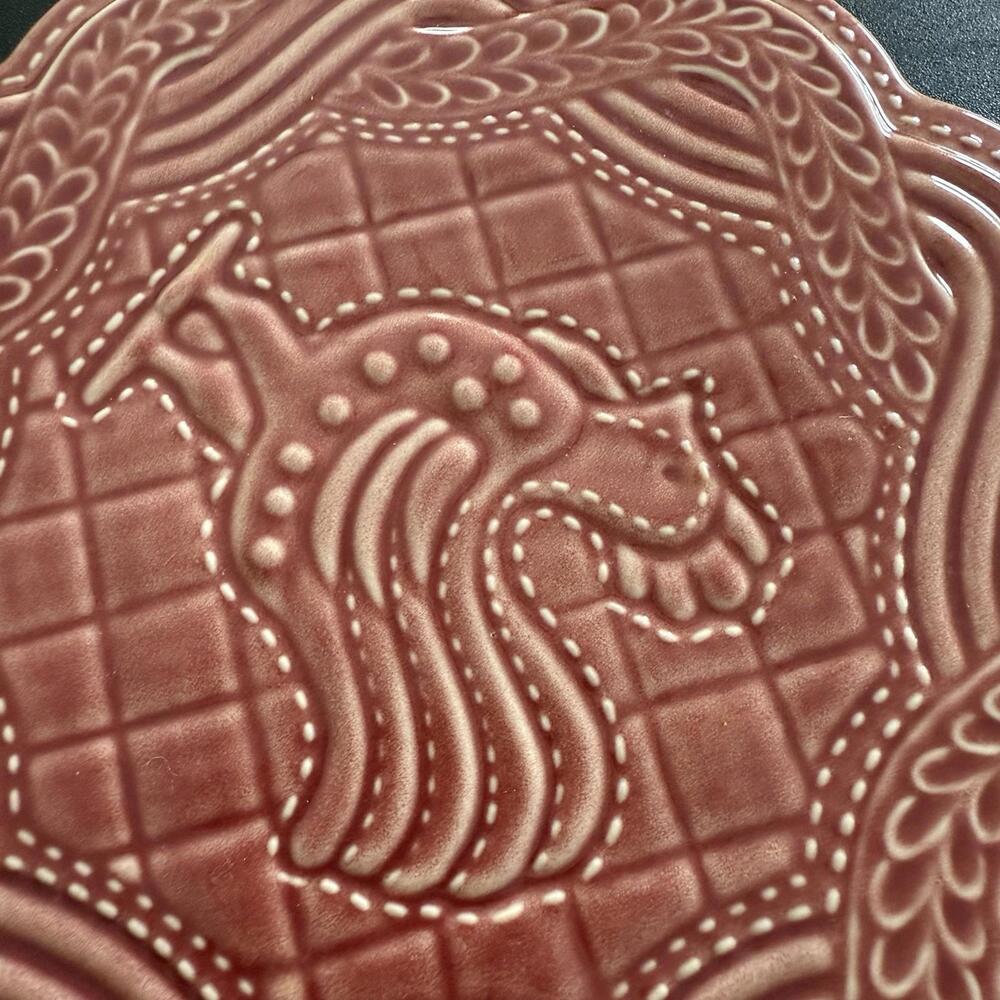Longaberger Ceramic Trivet. Rooster Paprika Red - Picture 6 of 6